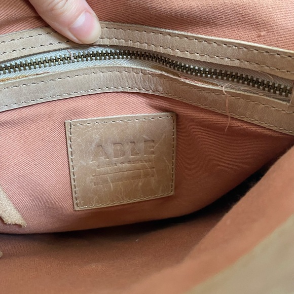 {Able} Leather Backpack - Picture 6 of 8